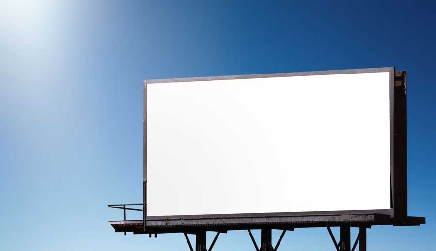 Billboard cleaning services